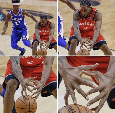 kawhi leonard hands comparison